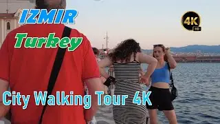 Izmir Turkey 2023 June Perfect City Walk 4K