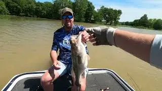 May 9, 2024 BIG BASS!! BIG CATFISH and PERCH!! Eucha Lake