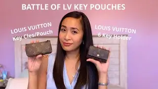 Louis Vuitton Key Pouch and 6 Key Ring Holder, Comparison, Versatility, and What fits?