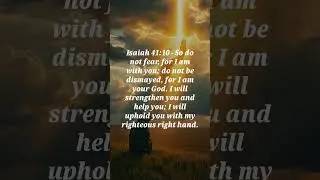 Fear Not, God Upholds You #shorts