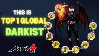 MIR4 - TOP 1 GLOBAL DARKIST - 688K POWERSCORE!