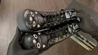 T.U.K. Black Kitty Boots Unboxed! 🐱 Vegan Sneaker Boots with Attitude | Alt Footwear Review