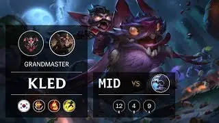 Kled Mid vs Talon - KR Grandmaster Patch 9.24