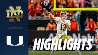 Highlights at No. 6 Miami (FL) | Notre Dame Football