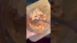 Идея рождественской закуски: коктейль из креветок