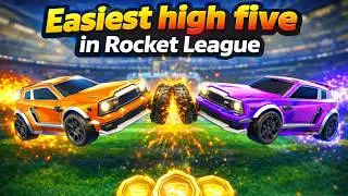 Easiest HIGH FIVE In Rocket League (GOALENTINES)