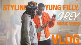 Styling Yung Filly For 'Grey' His New Music Video | VLOG