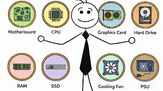 Every Computer components explain in 7 minutes