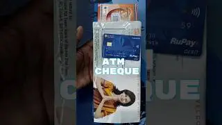 #shorts BOB Welcome Kit Unboxing For Online Opened Savings Account | BOB Lite SB Account ATM/ Cheque