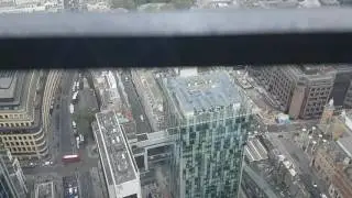 Lift Descent 40th Floor Heron Tower - October 2016