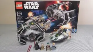Обзор набора LEGO Star Wars 75150 &laquo;TIE Advanced Вейдера против истребителя A-Wing&raquo;! (Лето 2016!)