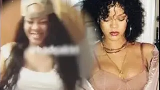 Rihanna's shows off thick new figure on Instagram Live. Weight gain for the win? (2017)