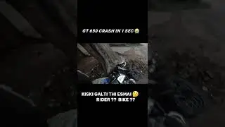 GT 650 CRASH IN 1 SEC #gt650 #gt650lover
