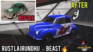 Morris Minor 1953 Full Rebuild & Upgrade 🔥 | Forza Horizon 5 | Tamil #gaming #forzahorizon5 