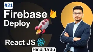 💻 Host Your Website FREE on Firebase | Full Setup Tutorial | React JS  Hosting & Deploy Website