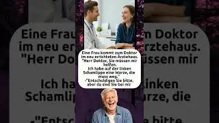 Sie ging zum Arzt&hellip; aber offenbar zum falschen ##lachen #lustig #witzig #humor #ironie #spa&szlig;