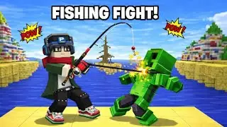 Can I win BedWars Using Fishing Rod? ||  BlockmanGo || BedWars.