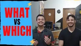 What vs Which