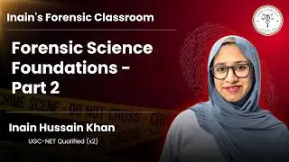 Forensic Concepts 2 - How Forensic Tests are Interpreted.