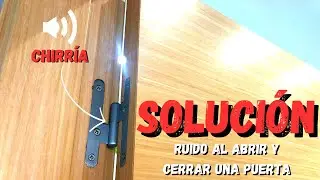 C&oacute;mo reparar el chirrido de una puerta de manera efectiva y econ&oacute;mica