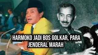 Harmoko Jadi Bos Golkar, Para Jenderal Marah