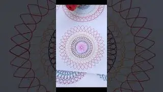 Amazing new idea of design making #shr #asmr #shorts #spirographshr #satisfying #spirograph #art