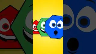 Big Bigger Biggest Shapes Song Surprise! #shorts #kidssong #dance #learning #learn #toddler #shapes