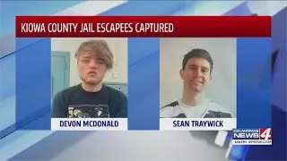 Kiowa County jail escapees captured