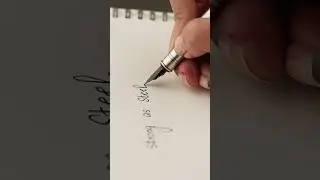 Kanwrite Steelex | Fountain Pen + Roller Pen #madeofsteel #kanwrite #calligraphy