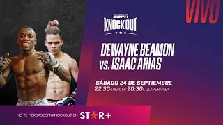 Resultados Cartelera boxeo Dewayne Beamon 🇺🇸 vs Isaac Arias 🇻🇪. Yuberj&eacute;n Mart&iacute;nez vs Jimson Garc&iacute;a