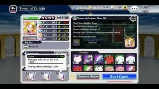👸OG Orihime Vs Floor 10 Tower of Ordeals | Senkaimon | Bleach Brave Souls