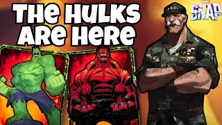 Thaddeus Ross Calls In The Hulks! High Evo Deck - Marvel Snap