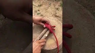 A very strong and practical knot tying method for all farms!!
