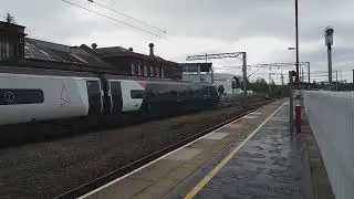 Class 390 Avanti West Coast Service Departing Stoke-on-Trent