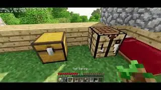 bulding the house on the new survival world! (still day one)