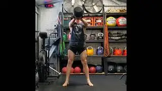Fulla Strength and Conditioning - Kettlebell Swing With The 48kg (Front View)