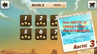 New Levels - ARCTIC 3, Three Stars Walkthrough - Normal Bike