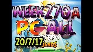 Angry Birds Friends Tournament All Levels week 270-A  PC POWER-UP walkthrough