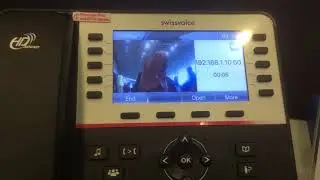 Demonstration of the Swissvoice door phone CD601