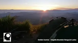 Alagalla Mountain Range, Sri Lanka - Golden Sunrise Nature