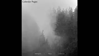 Calendar Pages - Nothingness