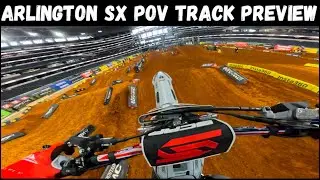 Arlington Supercross GoPro POV Track Preview with ClubMX Yamaha&rsquo;s Devin Simonson