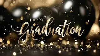 Happy Graduation 4k Animated No Sound TV Art Screensaver