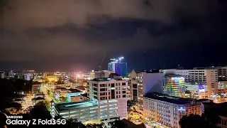 Signal Hill Observatory Tower ■ Night SHOT with SAMSUNG GALAXY Z FOLD3 5G