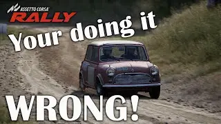 Assetto Corsa Rally. Ты делаешь это неправильно.
