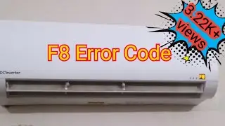 F8 haier ac error code and salution