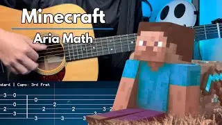 Minecraft | C418 - Aria Math (Guitar Tab)