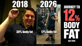 My journey to 12% body fat - status update 