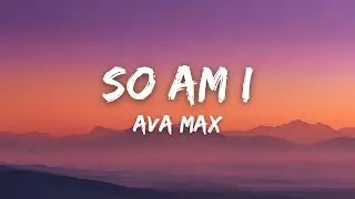Ava Max - So Am I (Lyrics) | Future House Mix | Velocity Rhythms