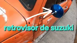 Retrovisor de moto no Fusca(Fica Bom)
